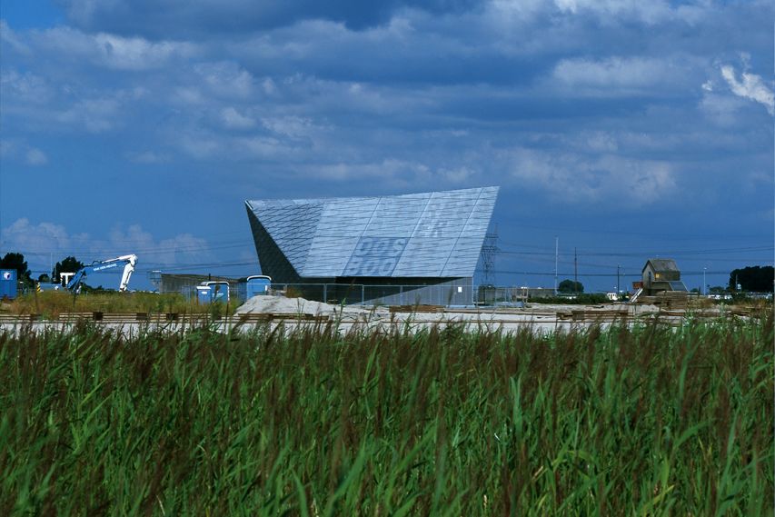 Juliette Bekkering Architects Booster Pump Station Concrete relief pattern